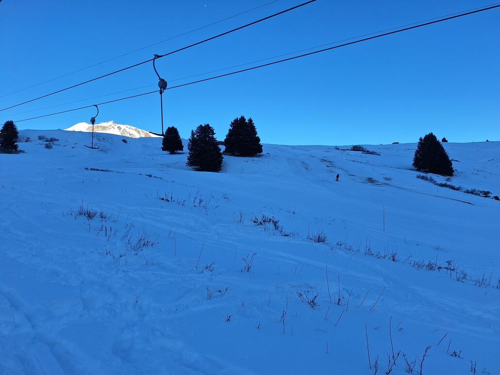 Der letzte Hang an der 17 ist wie immer kritisch.