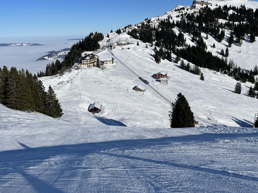 Am Rotstock pulvrig und keine Steine