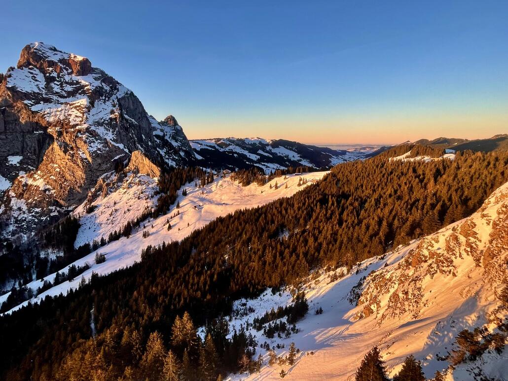 Schöne Abendstimmung