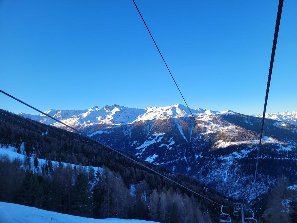 Blick auf die andere Talseite gen Grimentz