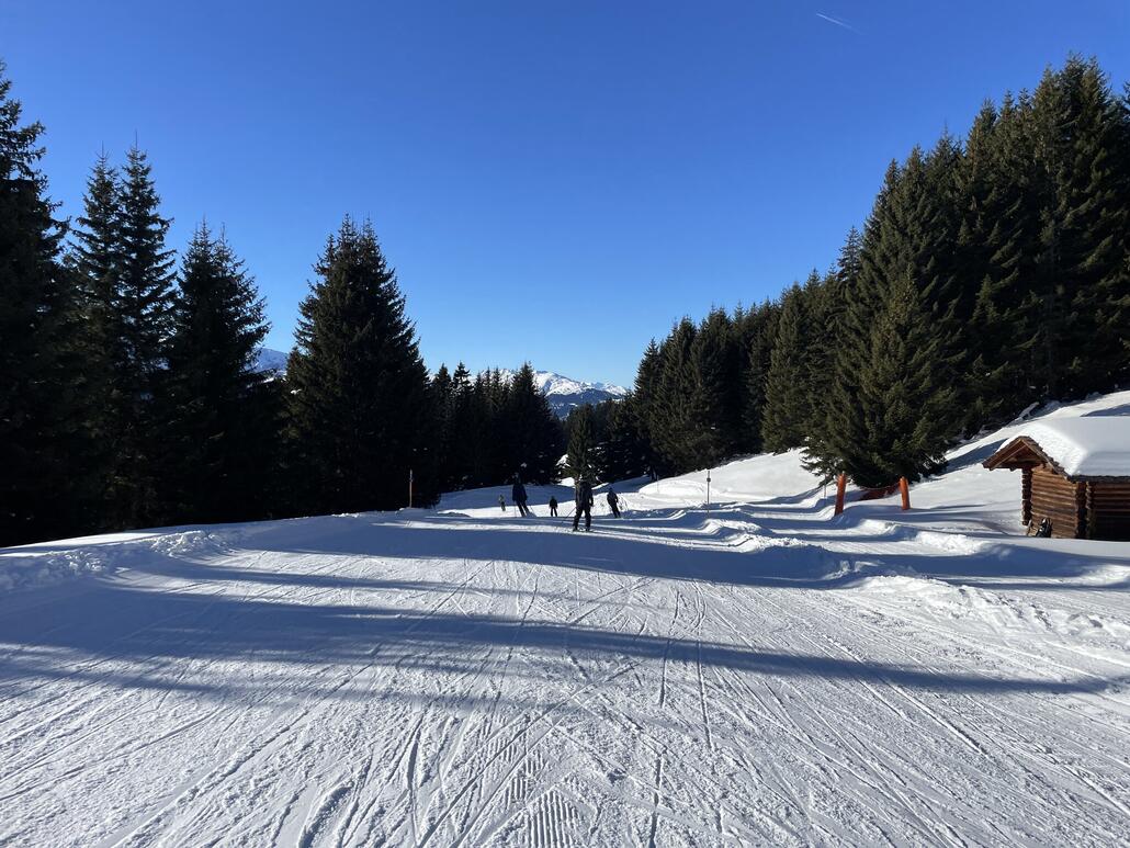 Start der Talabfahrt