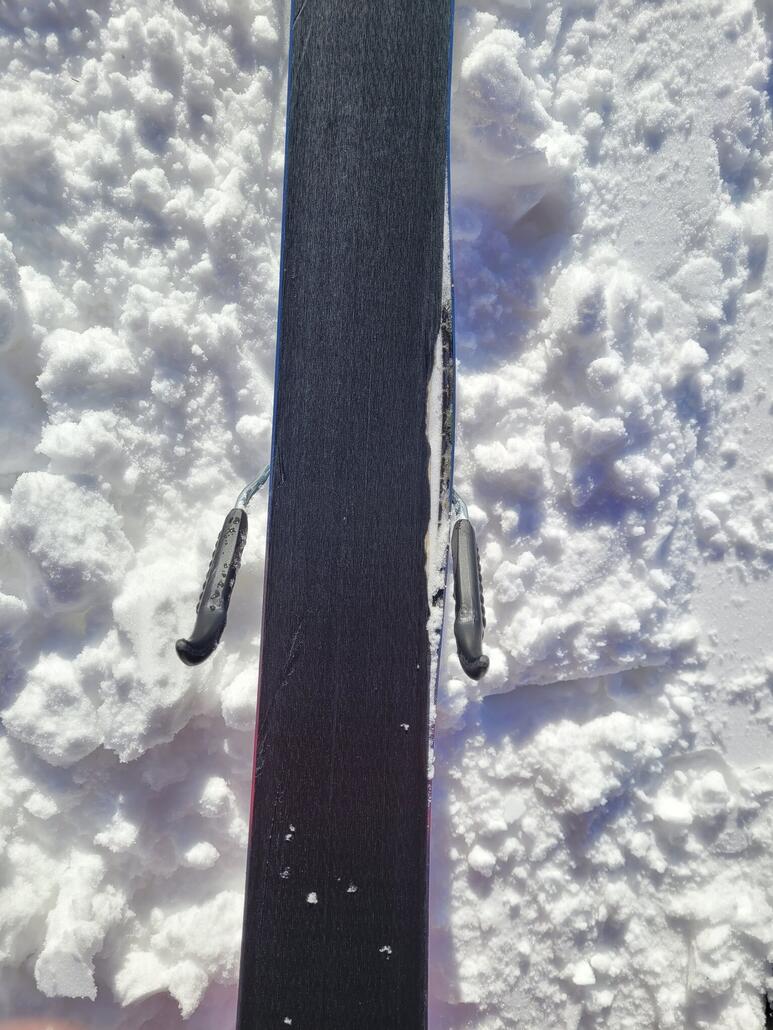 Irgendwann griff plötzlich die Kante rechts nimmer. Konnte mich gerade noch fangen. Werden wohl keine Steinski mehr