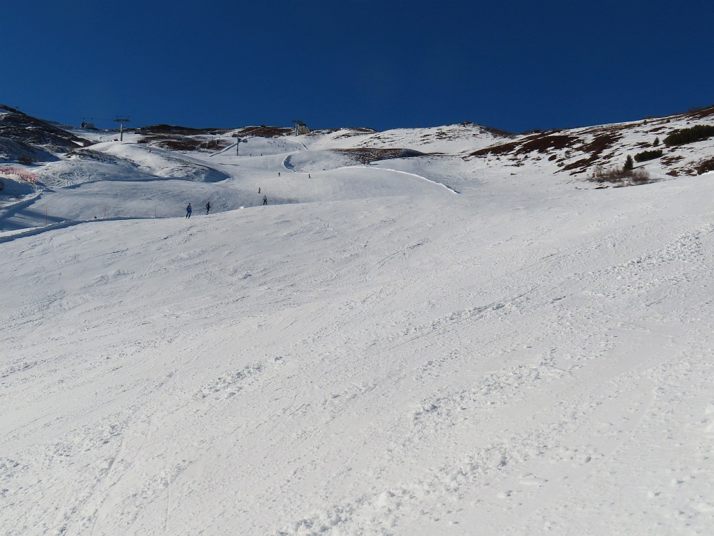 Piste an der Kombibahn
