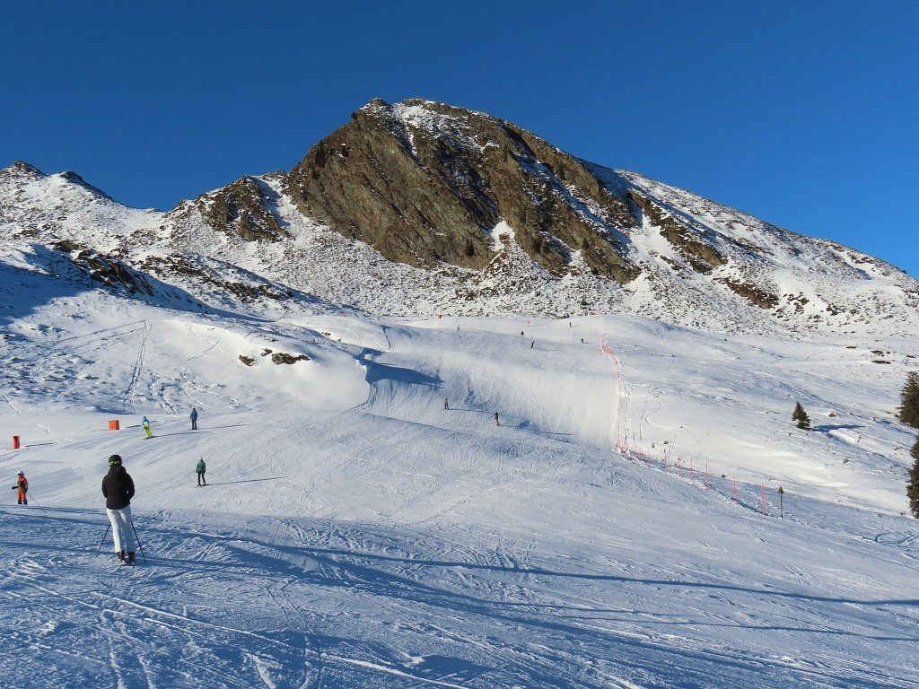Piste an der Saxner-Sesselbahn