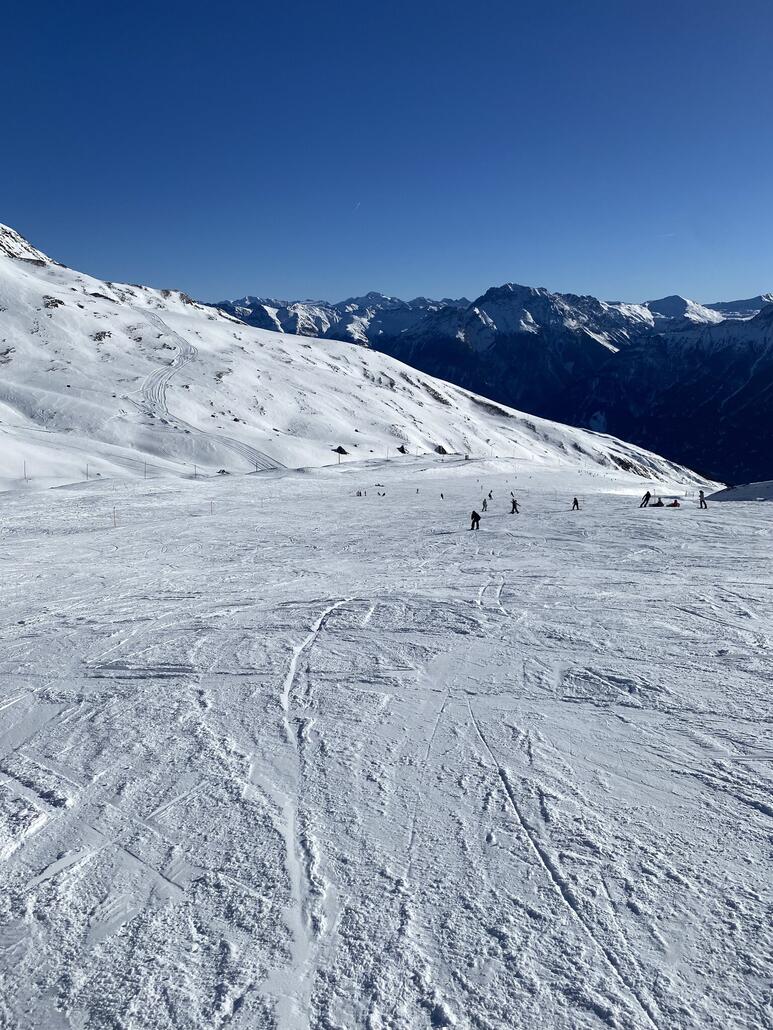 Piste25, schön breit