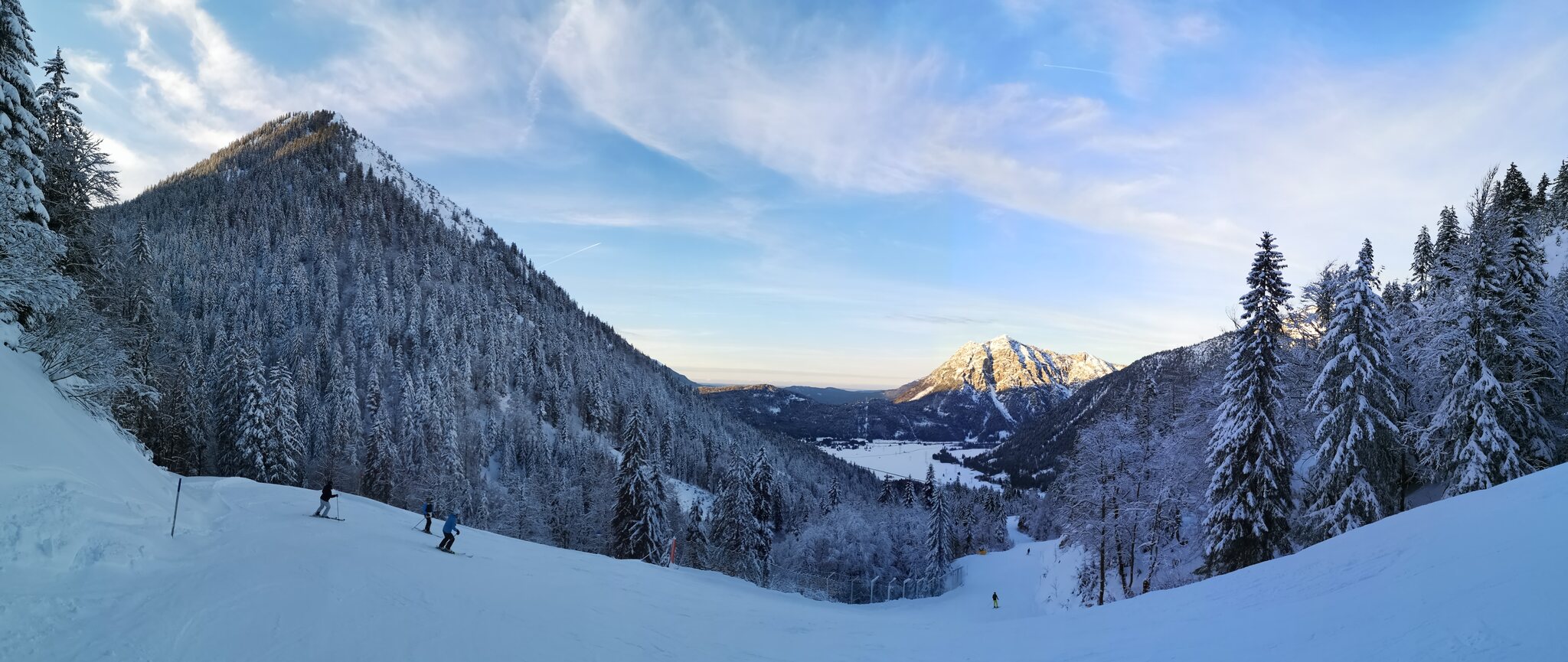 Blick gen Deutschland