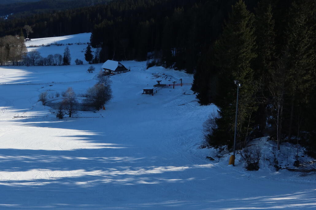 Nichts los am langen Lift