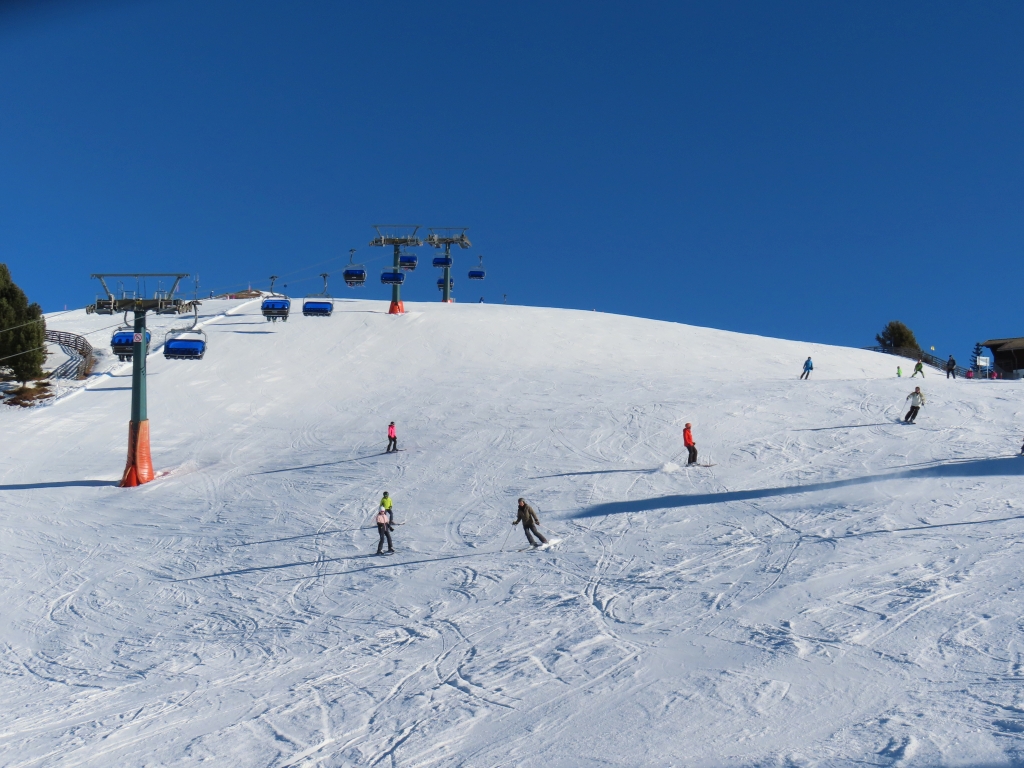 Im unteren Bereich der Schönbodenbahn