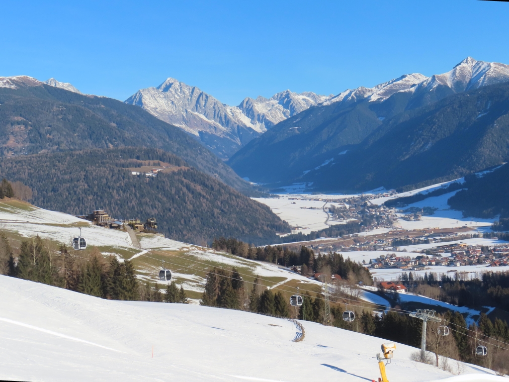 Das Antholzer Tal und der Hochgall im Hintergrund