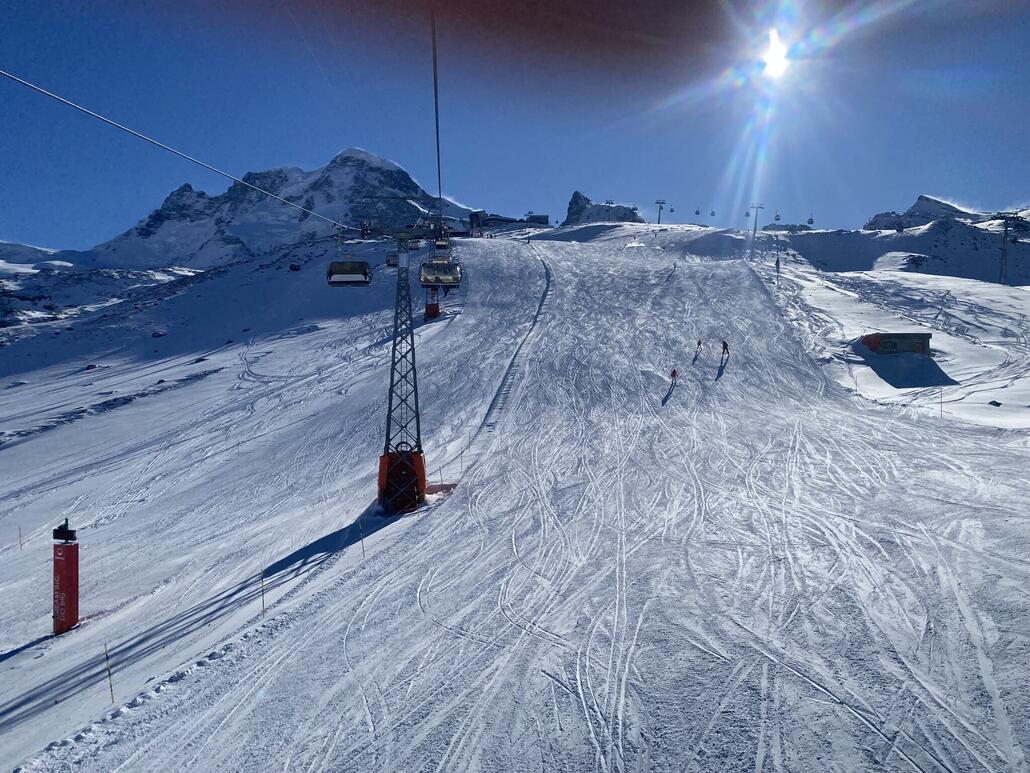 Eisig kalt und schön. So muss Winter…