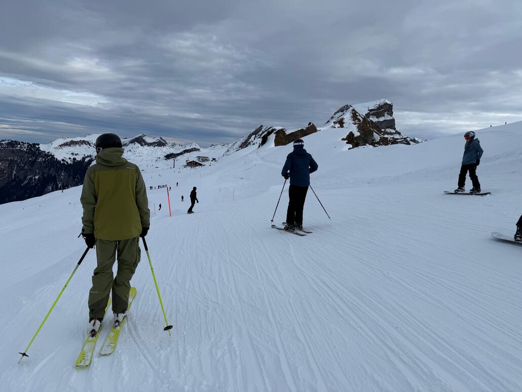 Pistenquerung zum Sternen