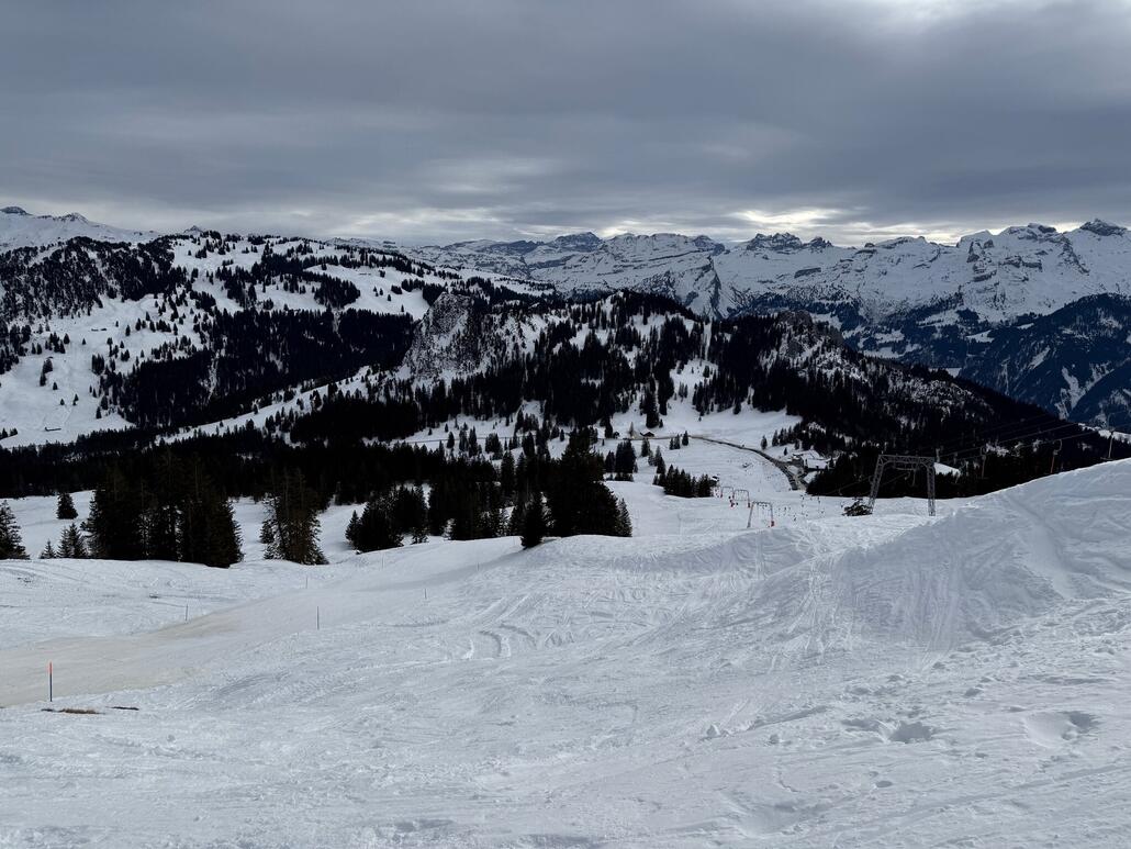 Abfahrten am Brünnelistock