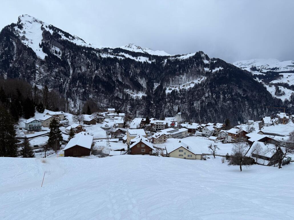 Die letzten Meter runter zur Talstation