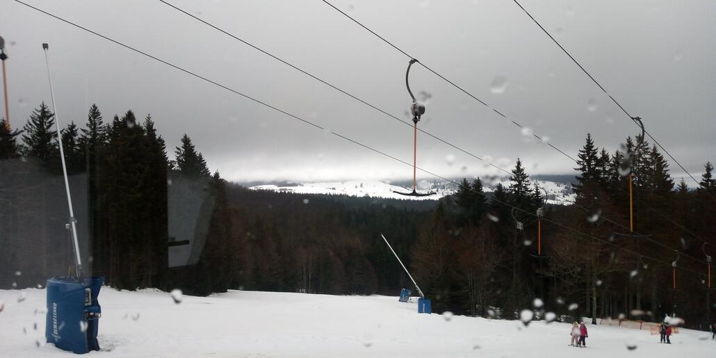 Eher Rafting auf dem Waldweg...