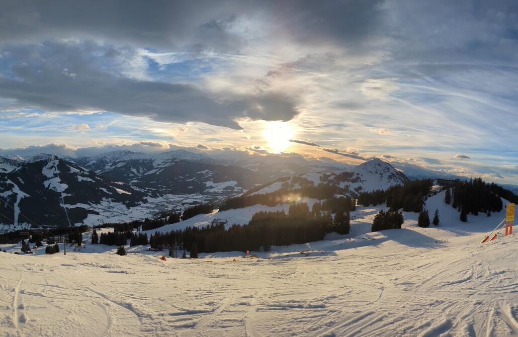 Letzte Sonnenstrahlen genießen