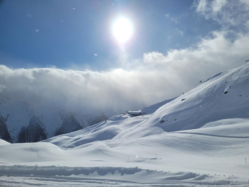 Cool, dass es ab Mittag aufklarte