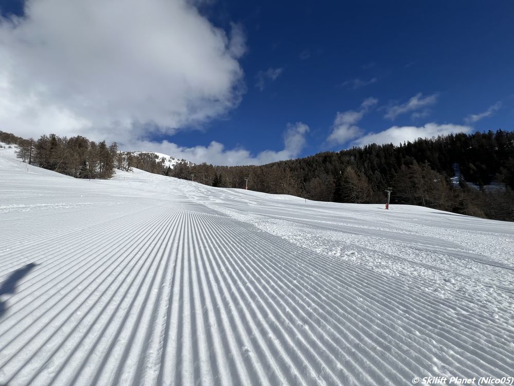 Blaue Piste Üflange