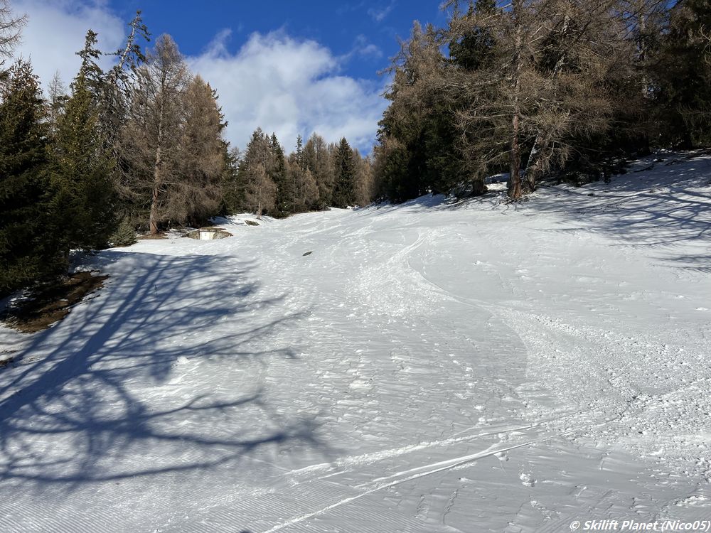 geschlossene Variante der Talabfahrt