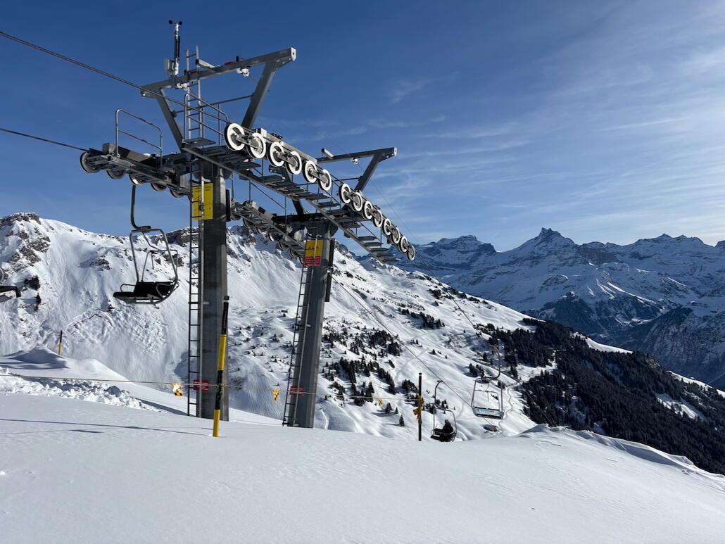 Bergstation der Sesselbahn Zopfen - Eggen