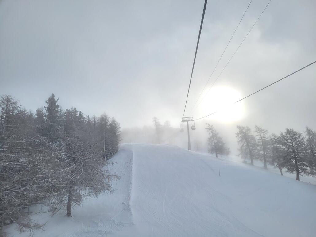 Kämpft die Sonne sich noch durch?