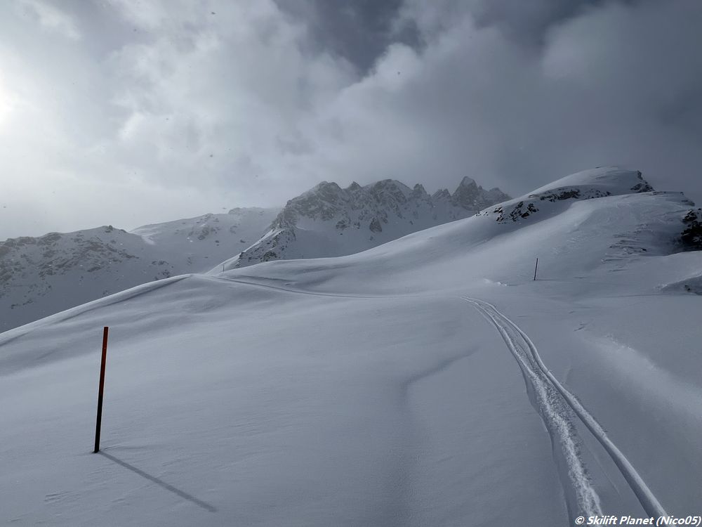 Piste Artzinol, geschlossen