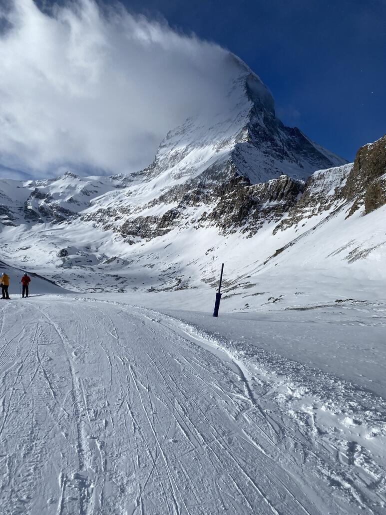 Herrliche Stimmung oben am Hirli.