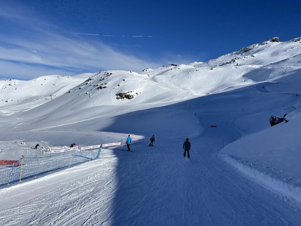 Wir werden mit bestem Wetter begrüßt