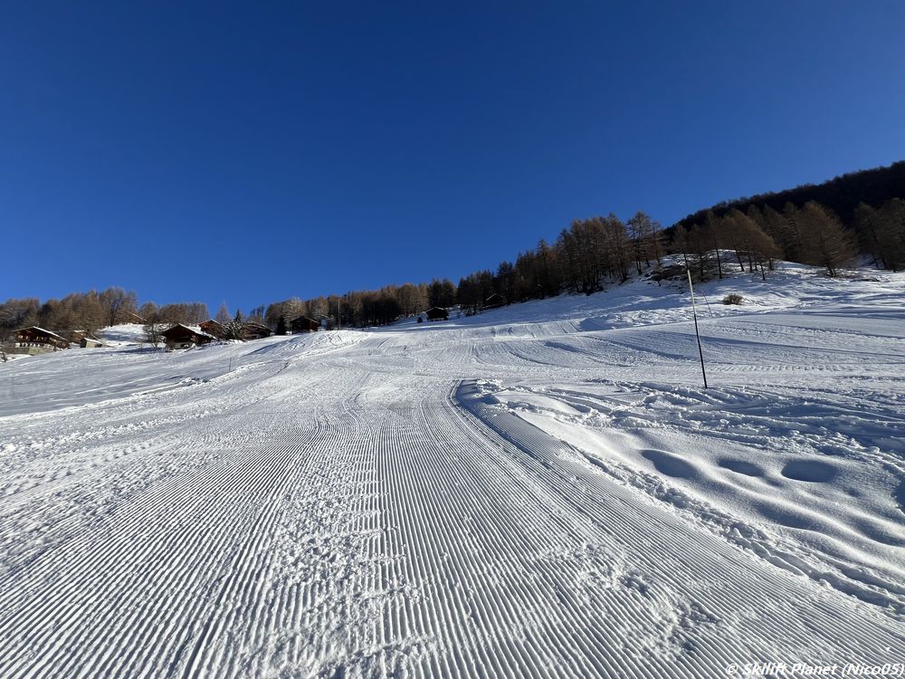 Blaue Piste La Forclaz
