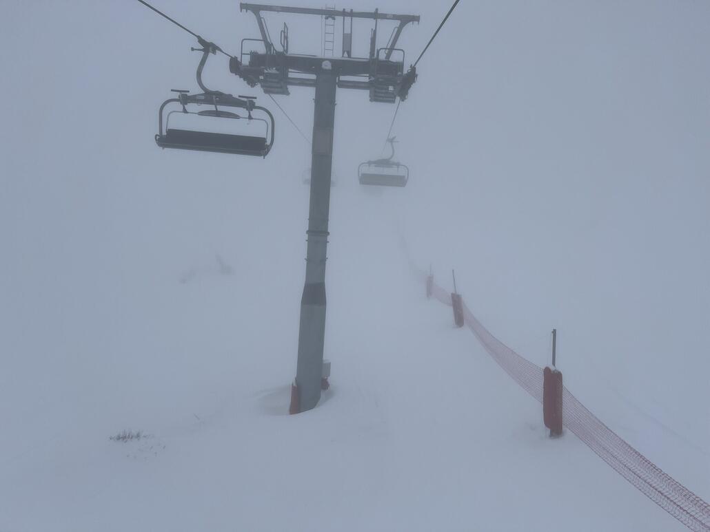 Wetter ist sehr launisch, ab Mittag dicke Nebelsuppe