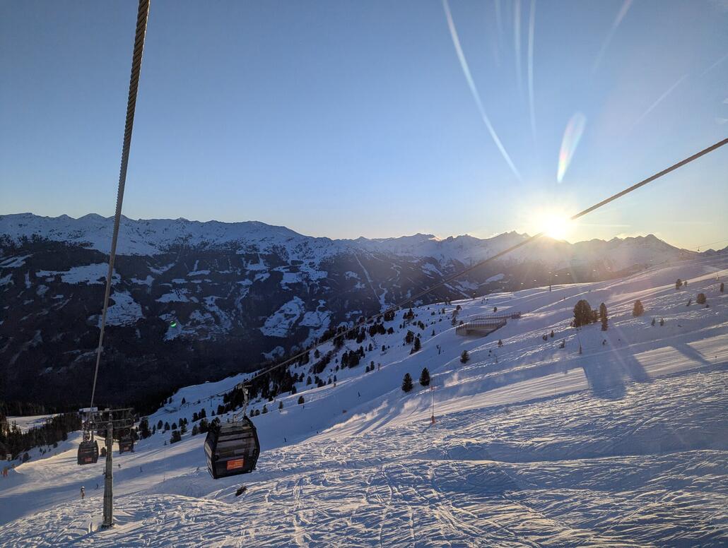 Zuerst mal ganz rauf