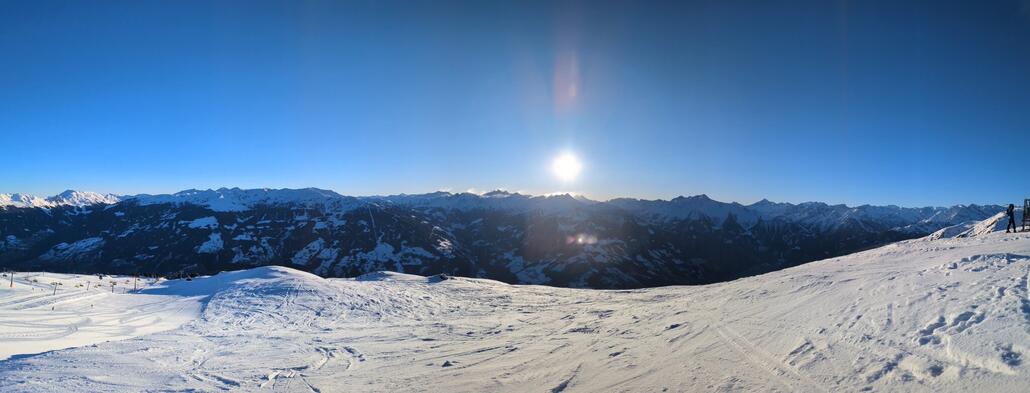 Wetter traumhaft wenn auch sehr kalt
