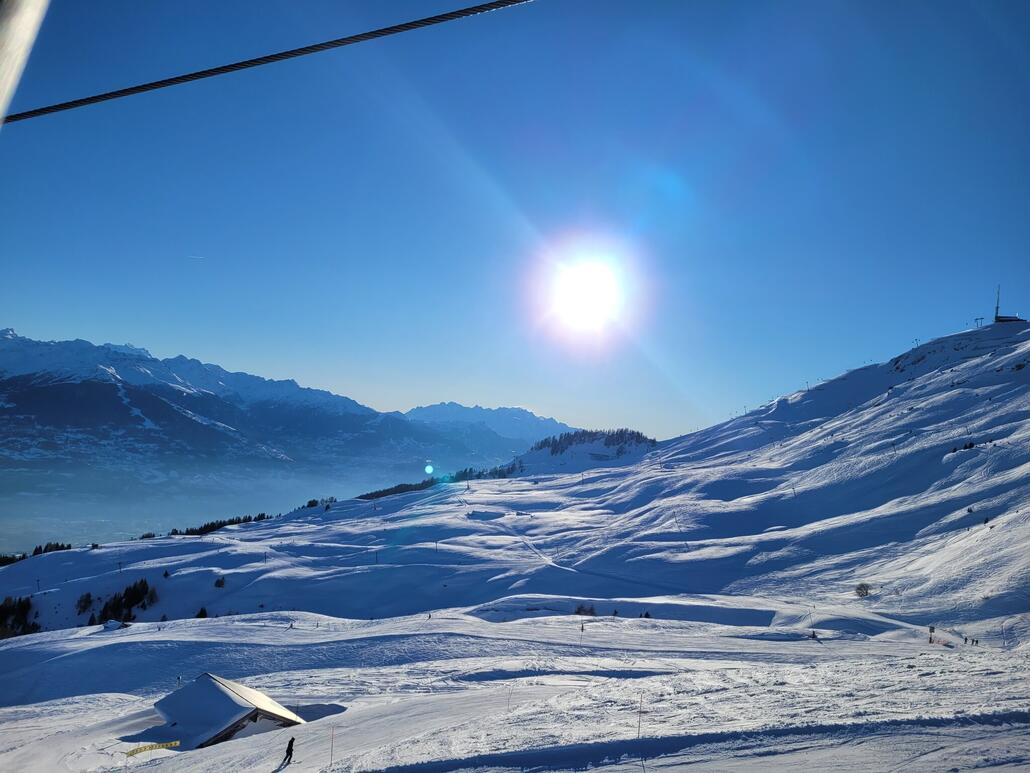 Aus einer der x Fahrten mit dem Grillesses und der anliegenden heute so genialen Piste.9