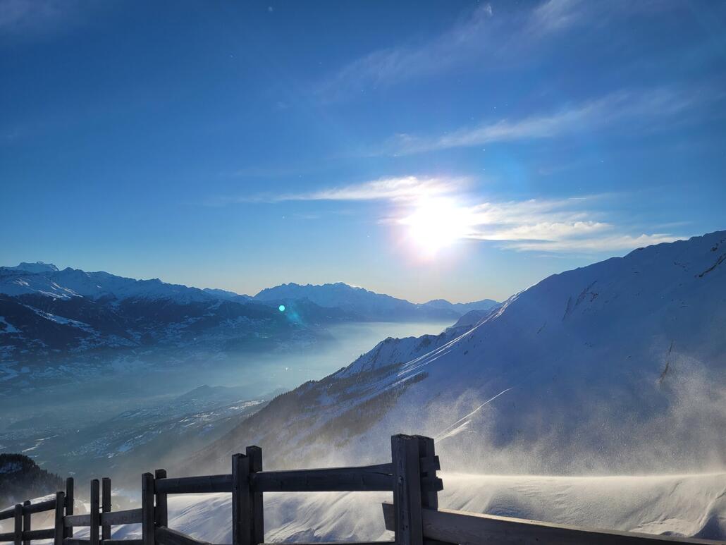 ...und die Ruhe genossen. Endlich kein Lift mehr, den ich nehmen muss. ;)