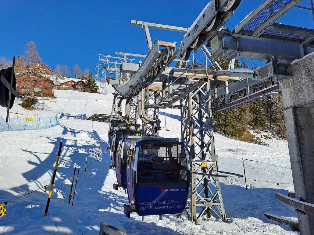 Nach einigen Wiederholungsfahrten geht es erneut zur GUB.