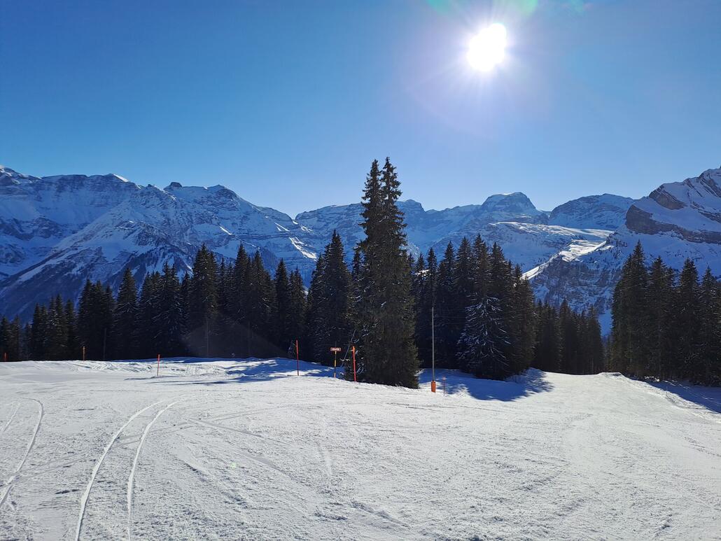 Die Landschaft ist einfach sensationell und ich kann mich am Panorama kaum sattsehen.