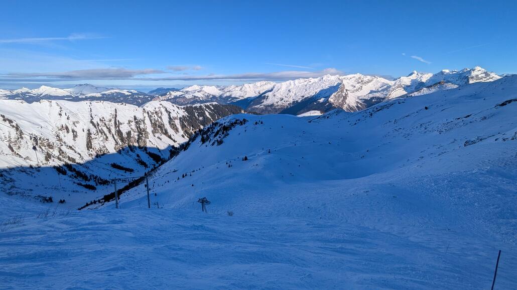 Schwarze Skiroute am Gers Schlepplift
