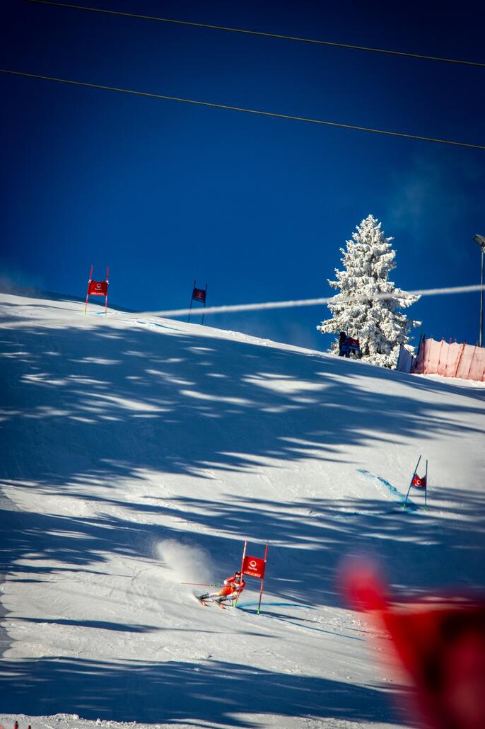 Der Riesenslalom ist schon eine geile Disziplin zum Anschauen.