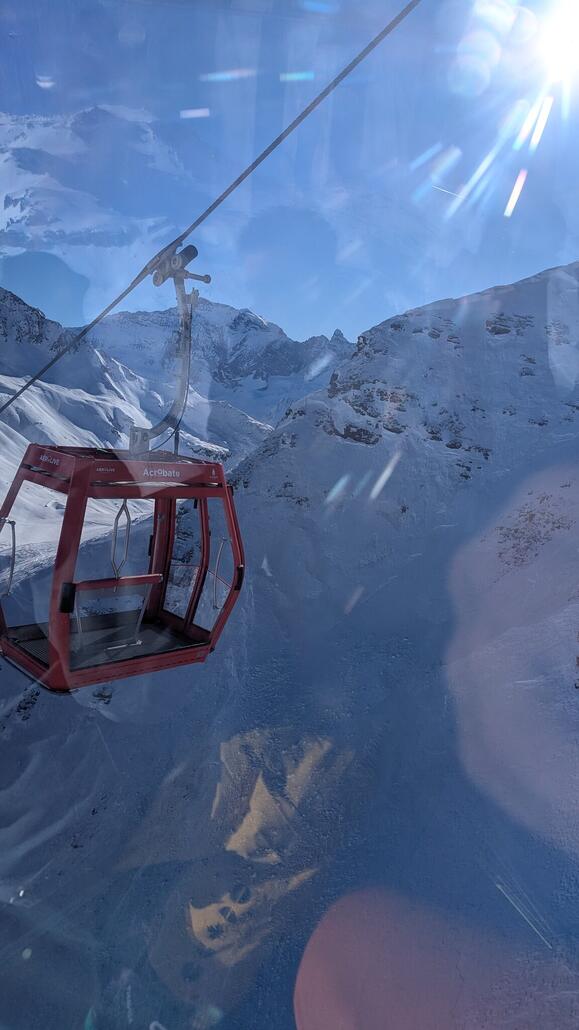 Niemand drin, da würde ich für 55 Euro lieber eine Zipline im Skigebiet fahren