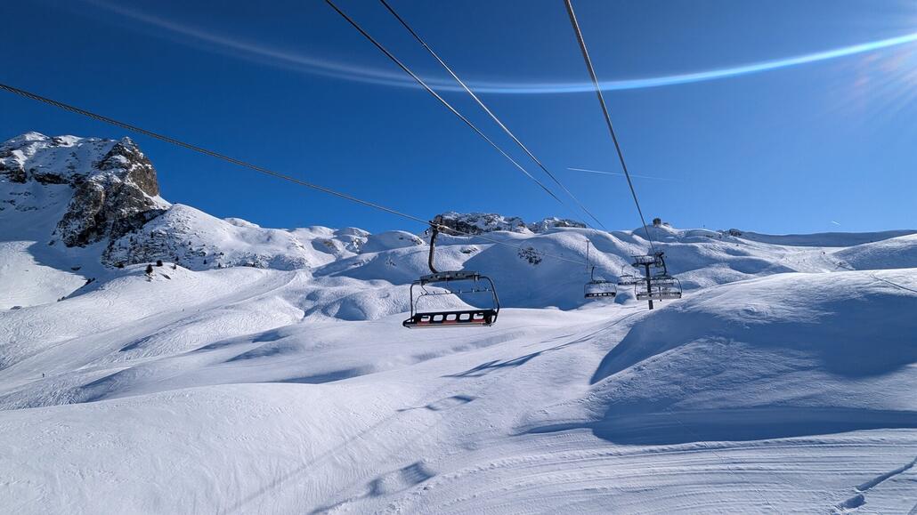 TSD Blanchettes um auf die sonnige Südseite zu kommen