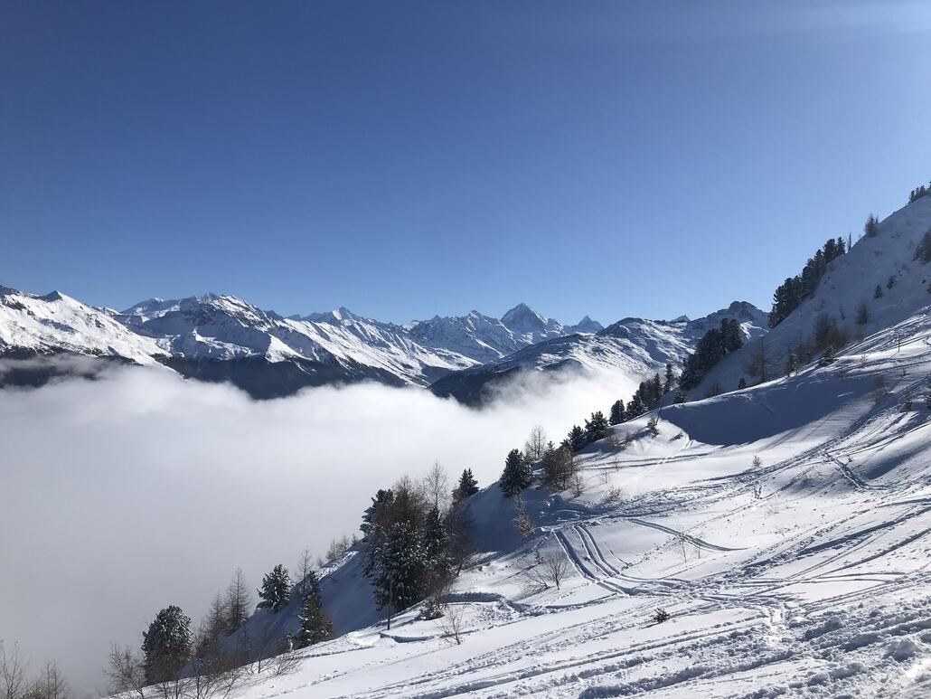 Winter-Wonderland in Thyon