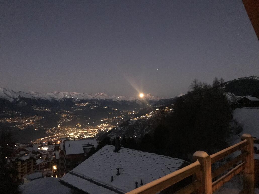 Mondaufgang in Nendaz :-)