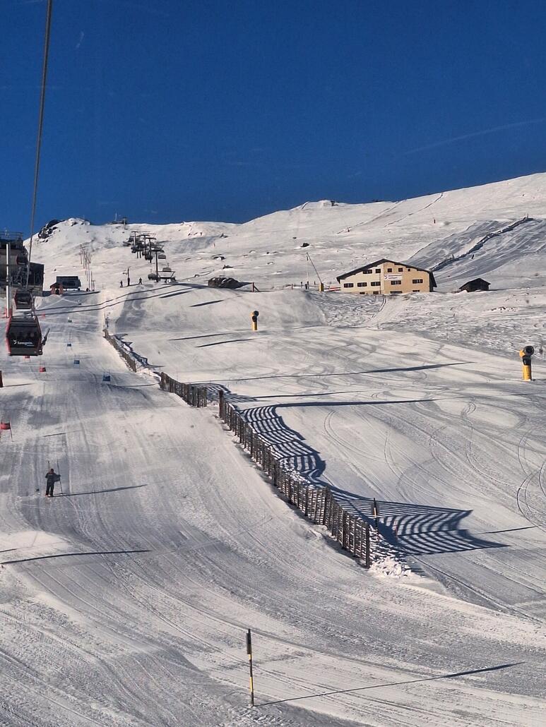 In Somtgant herrschen perfekte Skibedingungen