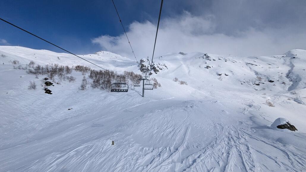 TSD Moulins auf dem Weg zum höchsten Punkt dem  Mont Valaisan (2800m)