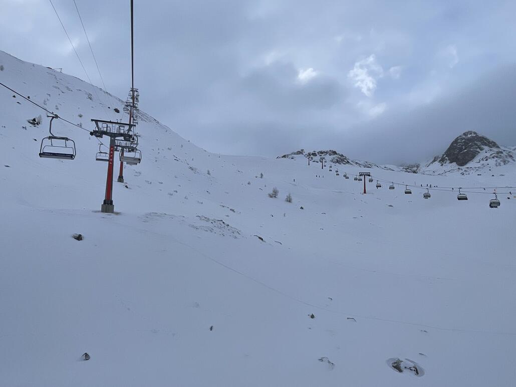 Später so ab 14:30 ist wieder gute Sicht (mit Schlechtwetterbrille)