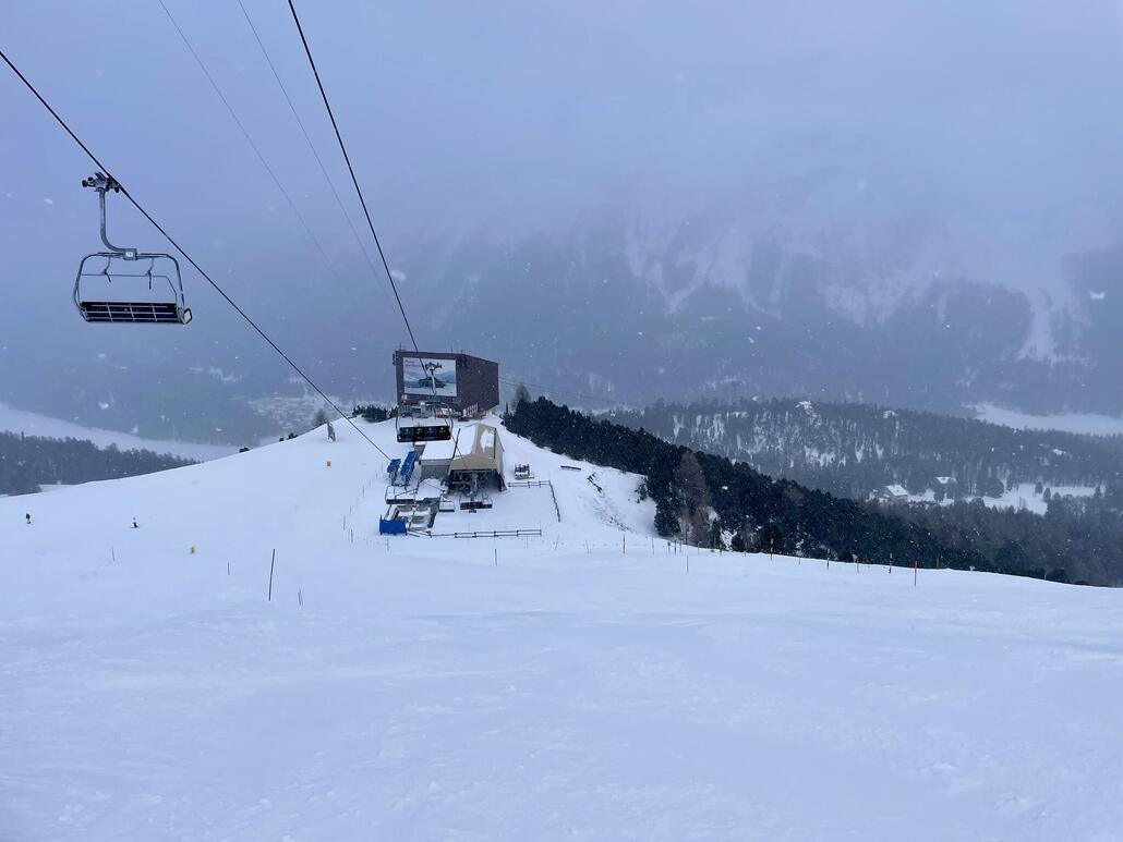 Starker Schneefall ab 15:30