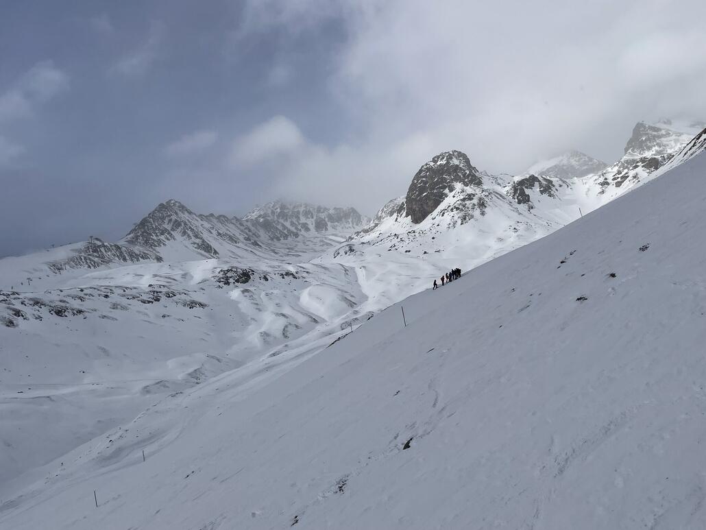 Besonders der Marguns-Kessel hatte gutes Wetter