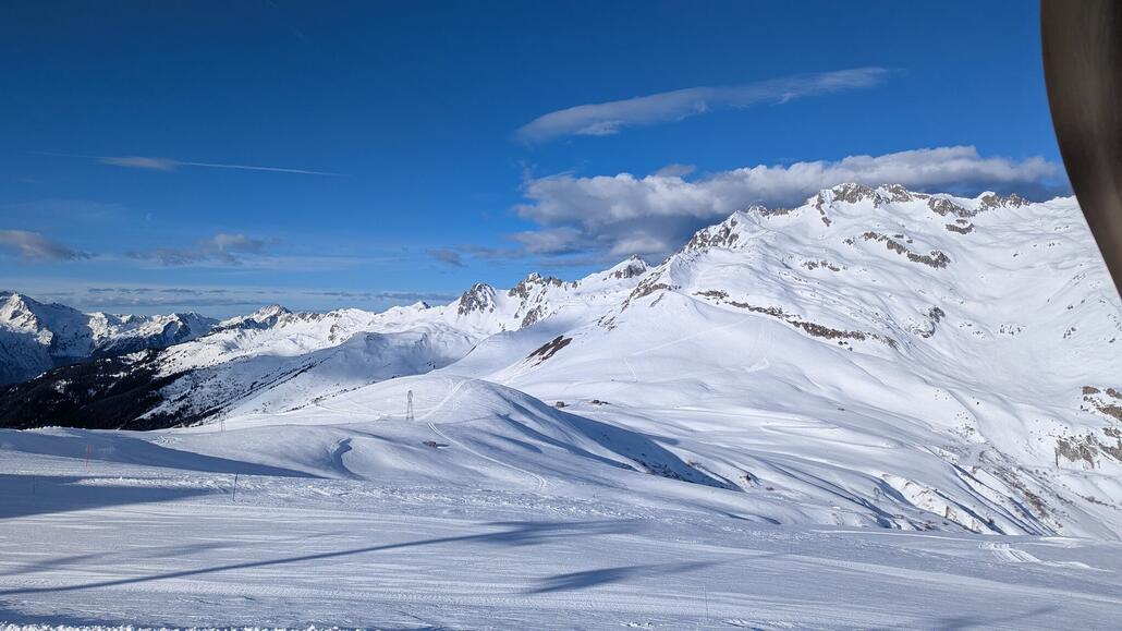 Blick zum Col Madeleine
