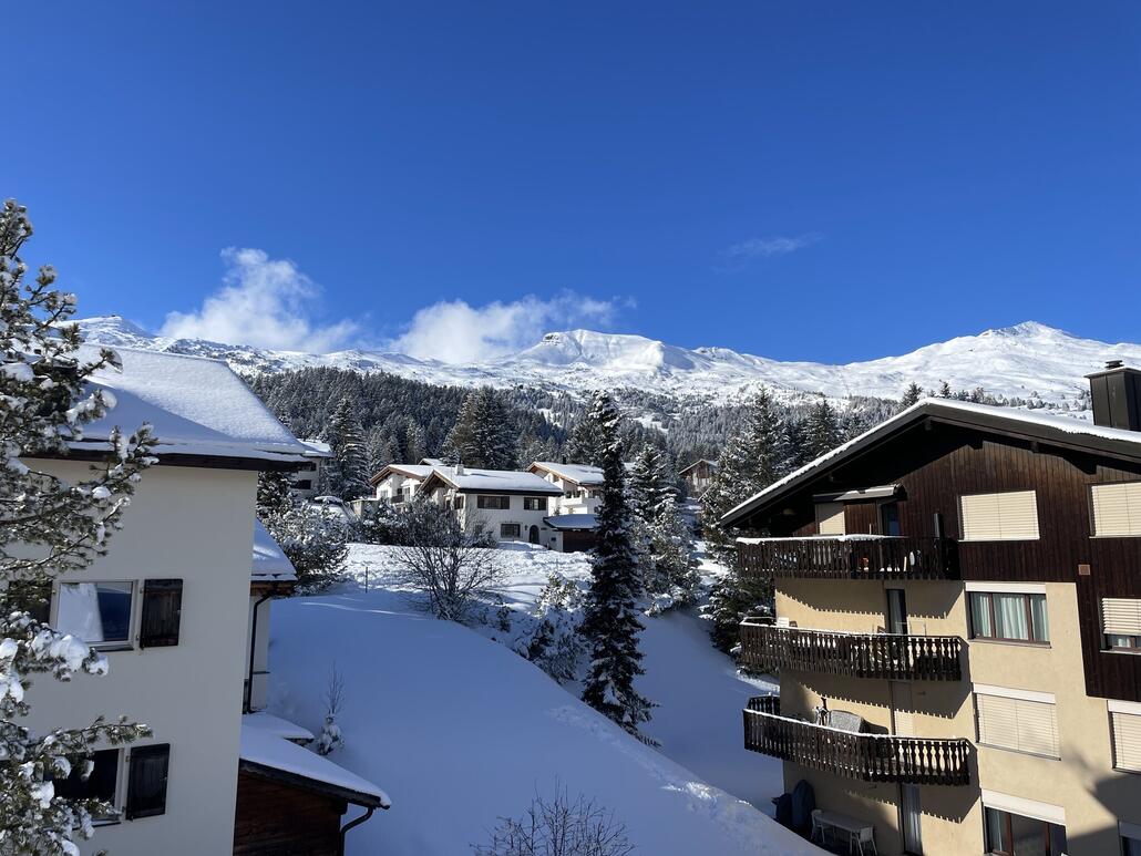 Mittlerweile schaut es wieder ansprechender aus, da sich die Wolken verzogen haben.