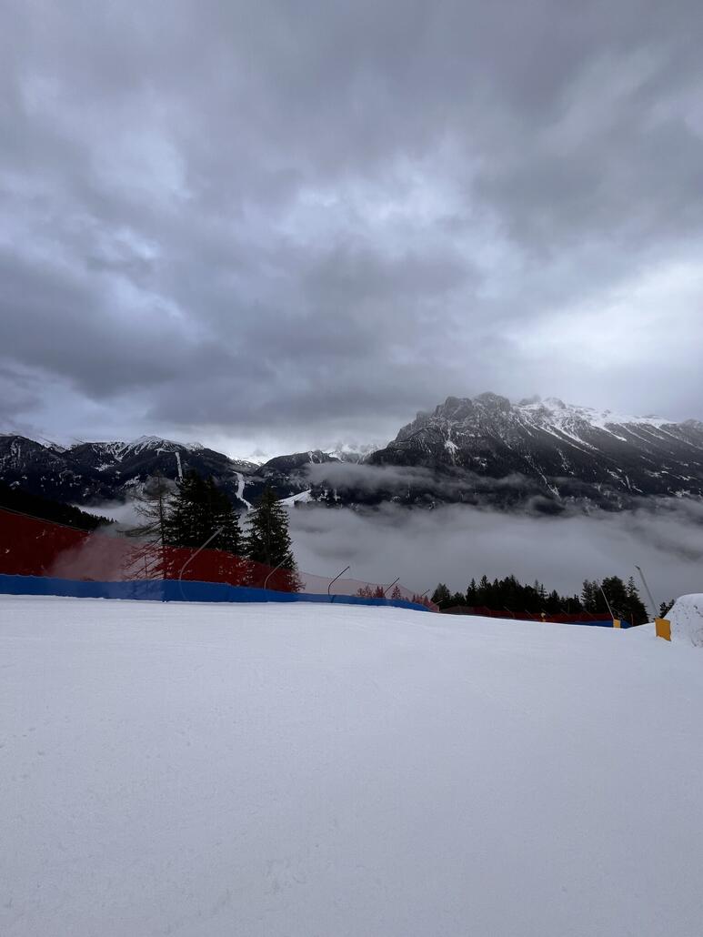 Unten hängt die Suppe