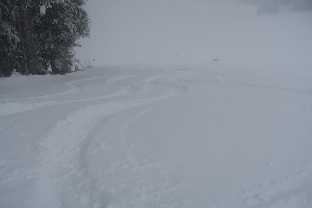 Schwarzer Hang unten links 4 Spuren von mir